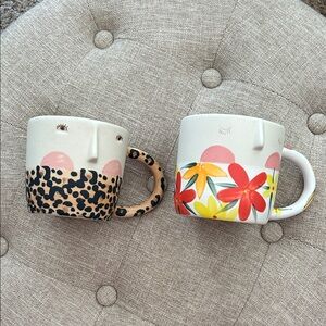 Two Anthropologie Mugs by Fotini Tikkou—Like New—$12